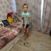 Таня помогает бабушке